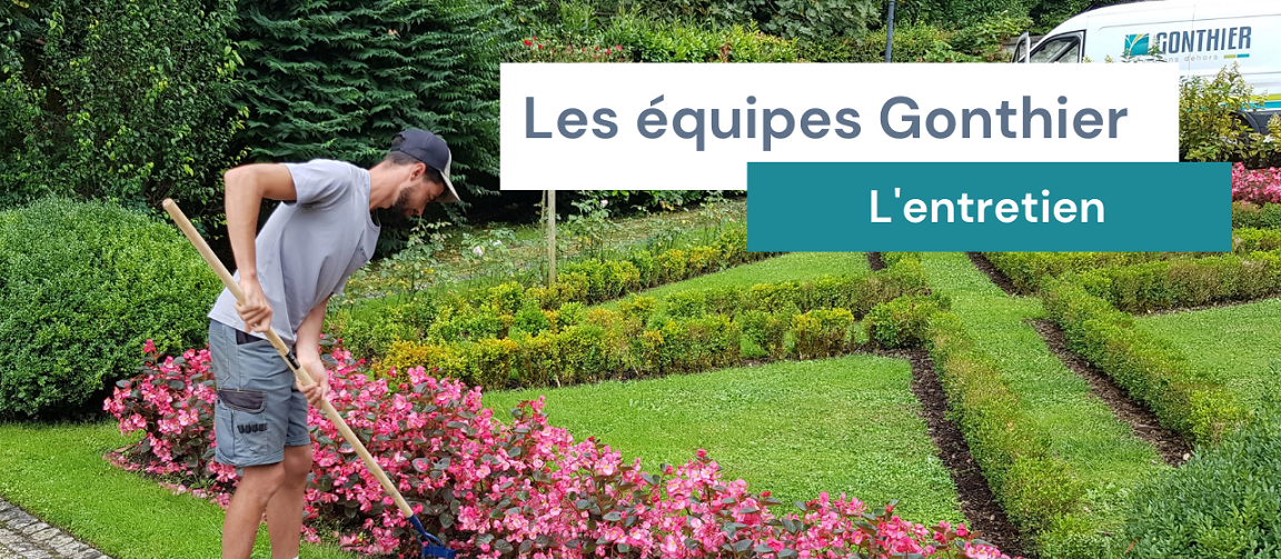 Recrutement ouvrier entretien Gonthier Espaces Verts